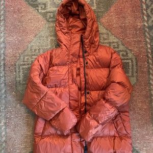 Everlane Rust Puffer Jacket